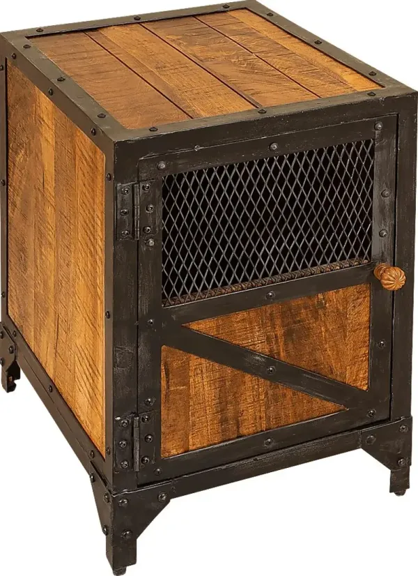 Caribb Brown Nightstand