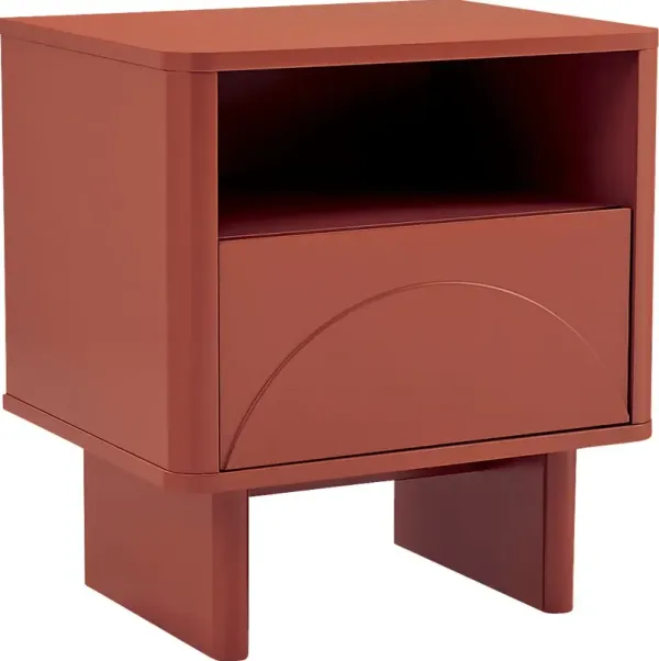 Ammons Terracotta Nightstand