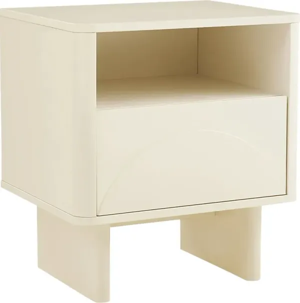 Ammons Cream Nightstand