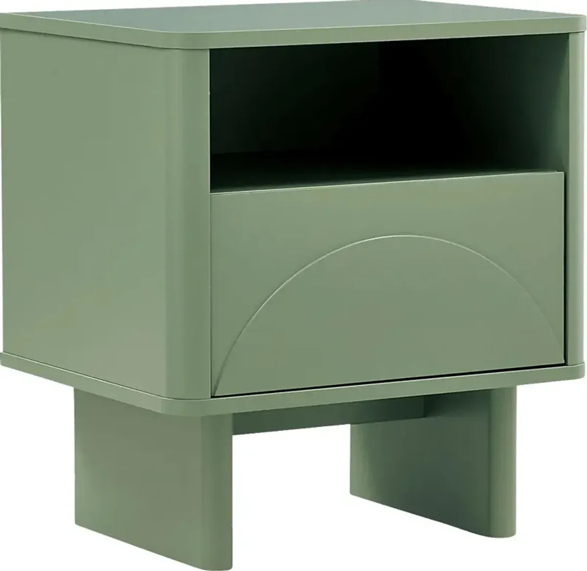 Ammons Green Nightstand