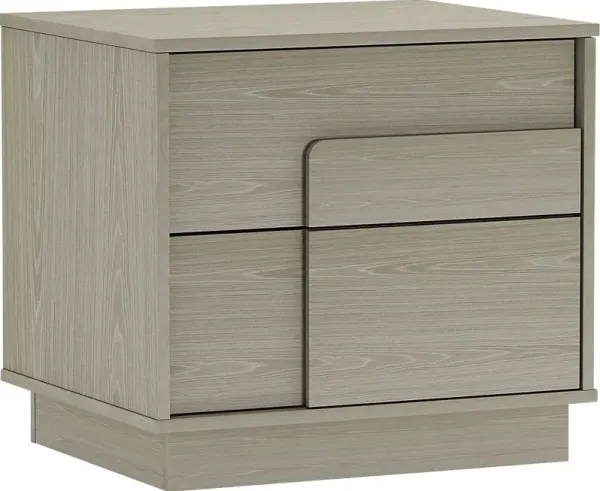Dorriety Beige Nightstand