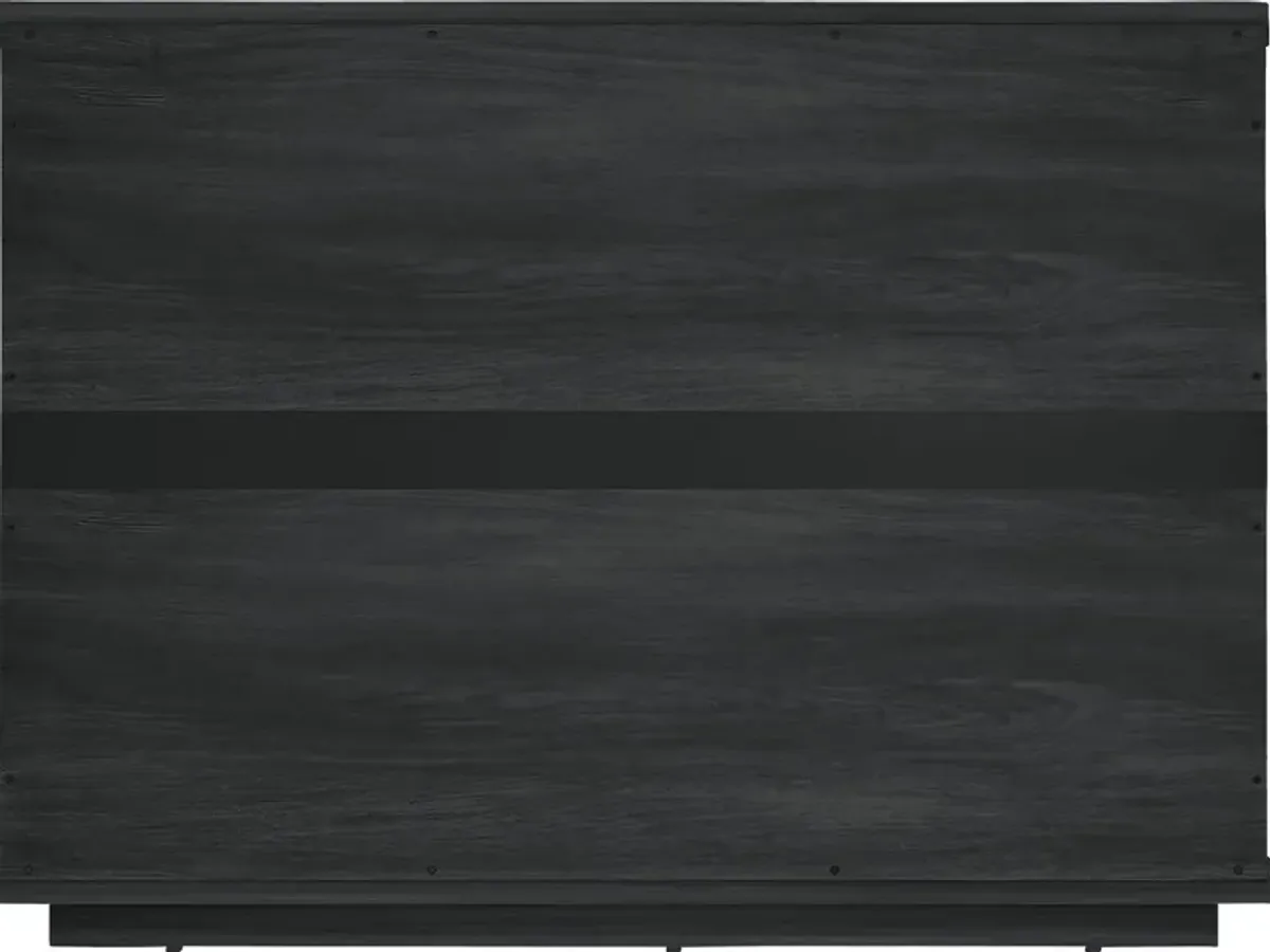 Golddale II Charcoal Gray Nightstand