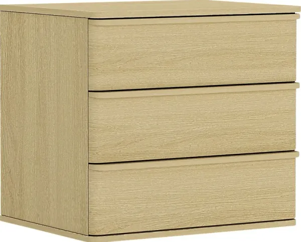 Apexiay Brown Nightstand