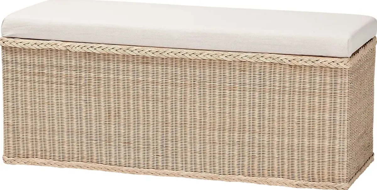 Fairybite Brown Storage Bench