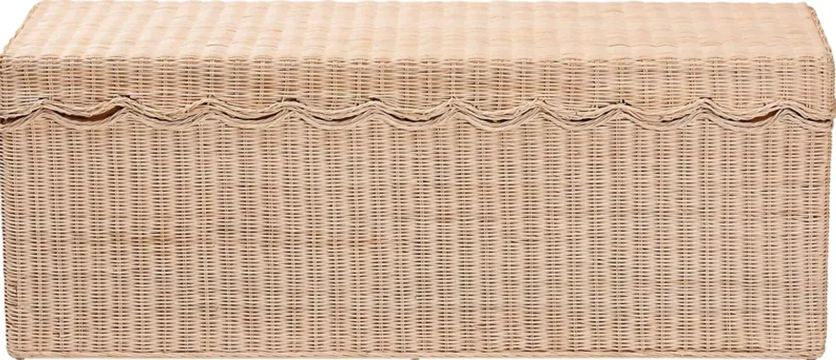 Blossomtales Brown Storage Bench