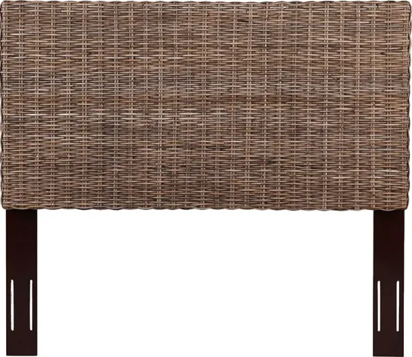 Mozzone Gray Queen Headboard