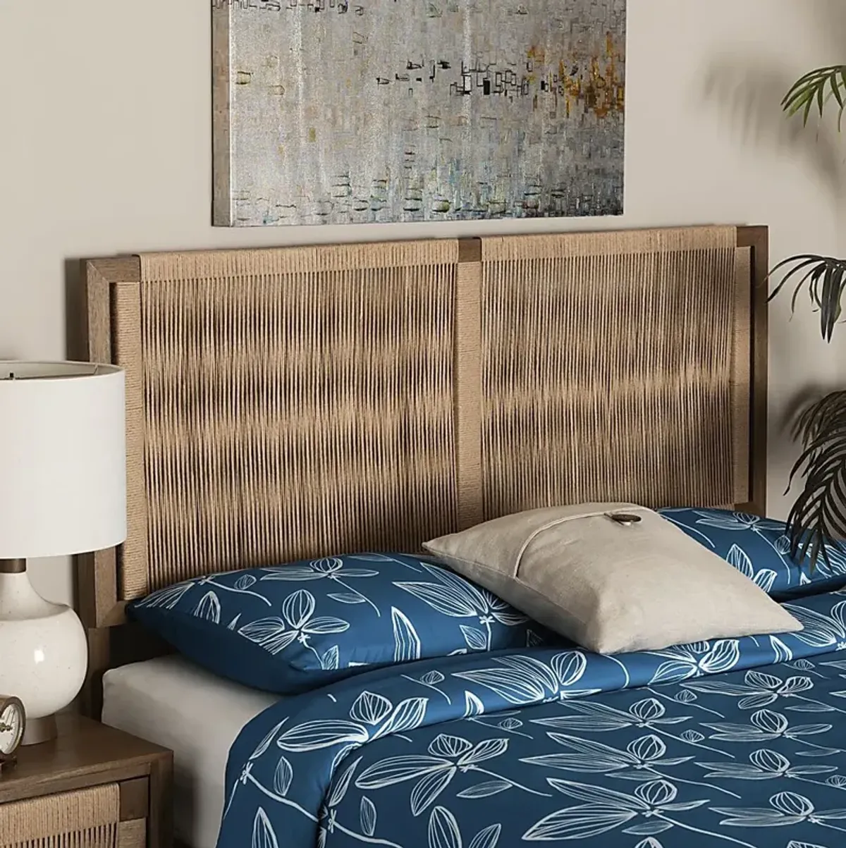 Alphada Light Brown Queen Headboard