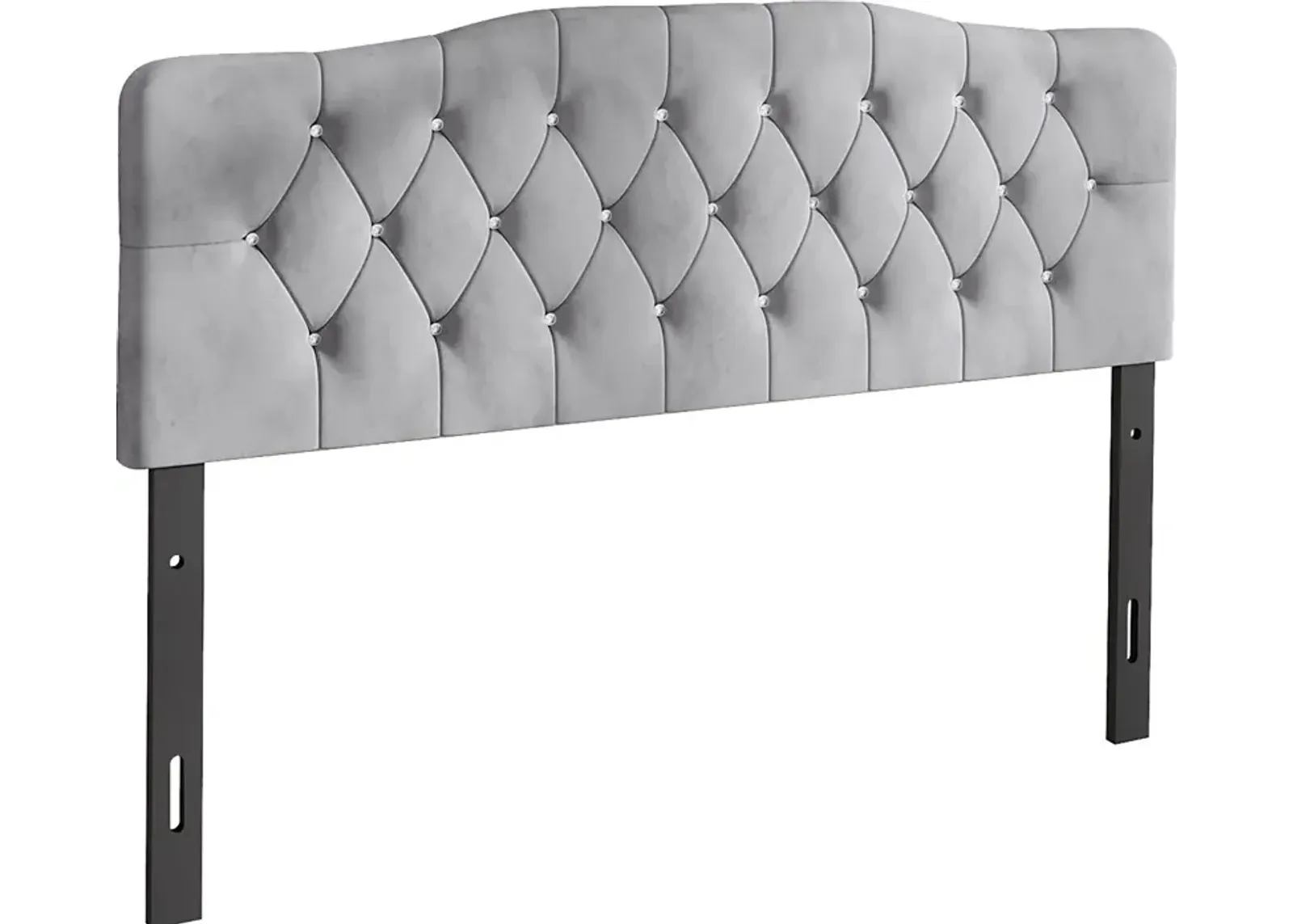 Grissom Silver Queen Headboard