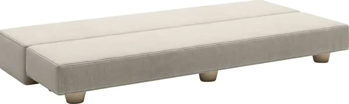 Casila Dark Gray Twin Bed Bench