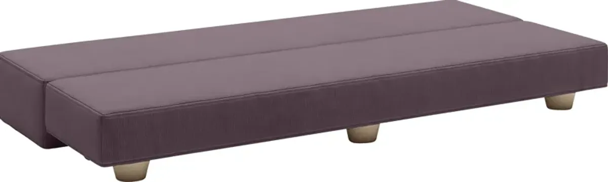 Casila Purple Twin Bed Bench