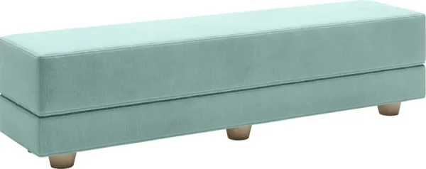 Casila Turquoise Twin Bed Bench