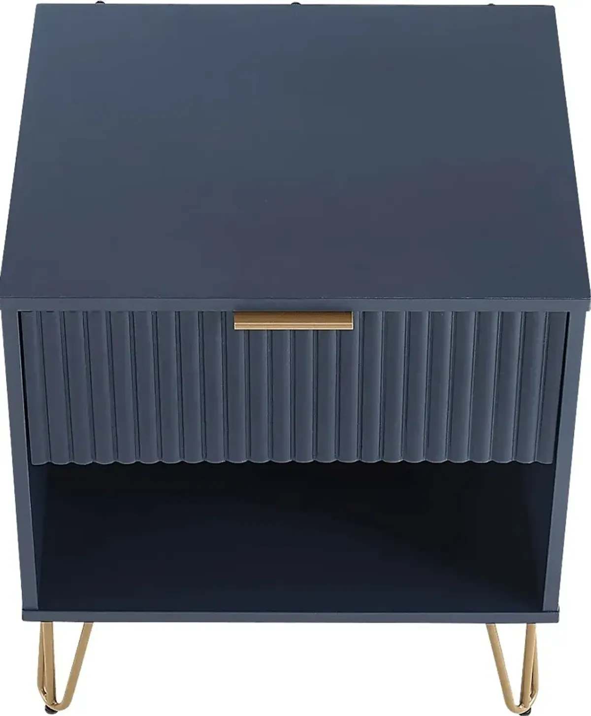 Kroc I Midnight Blue Nightstand