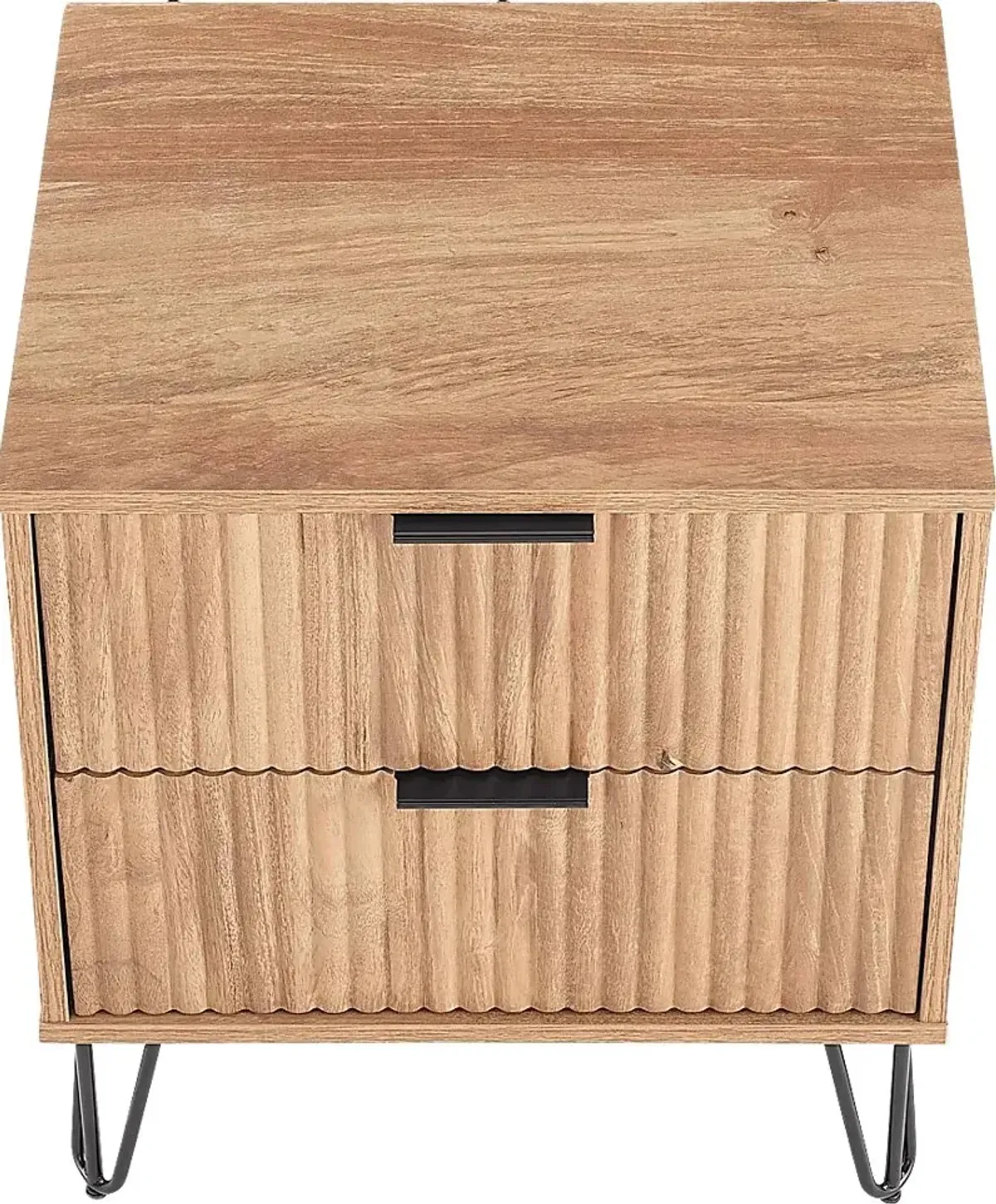 Kroc IV Brown Nightstand