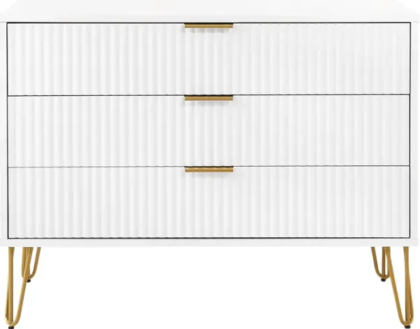 Kroc V White Dresser