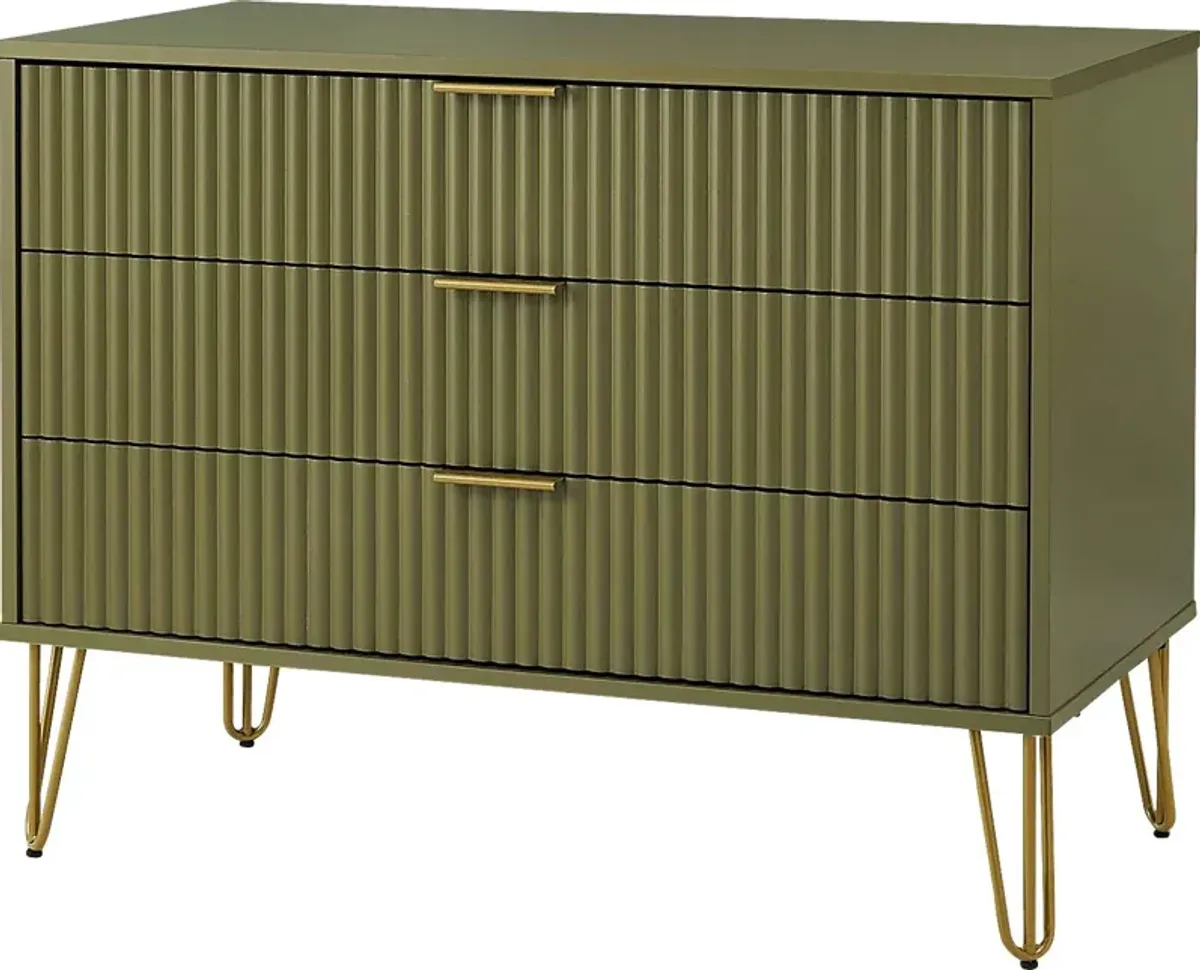 Kroc V Green Dresser