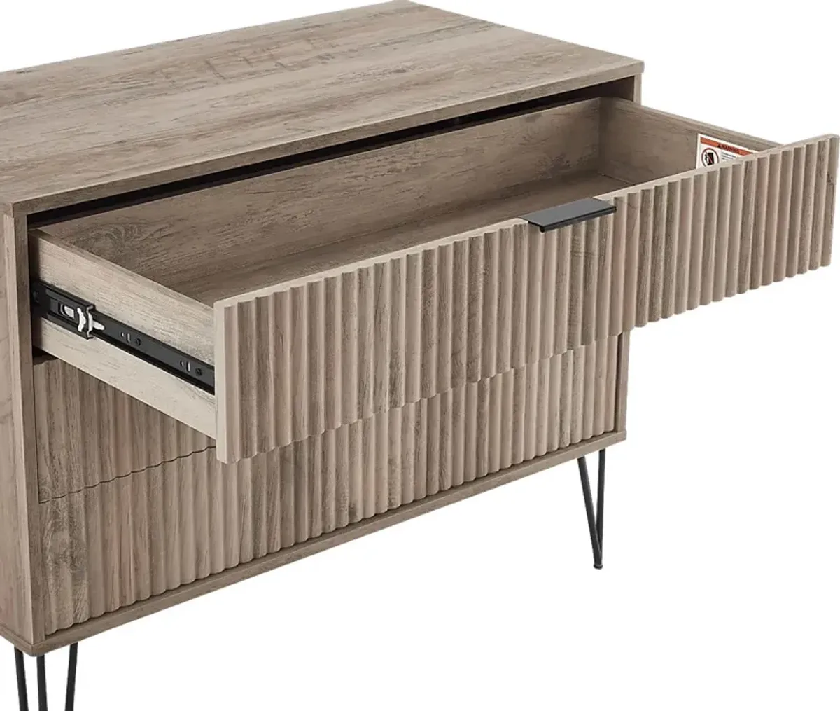 Kroc VI Gray Dresser