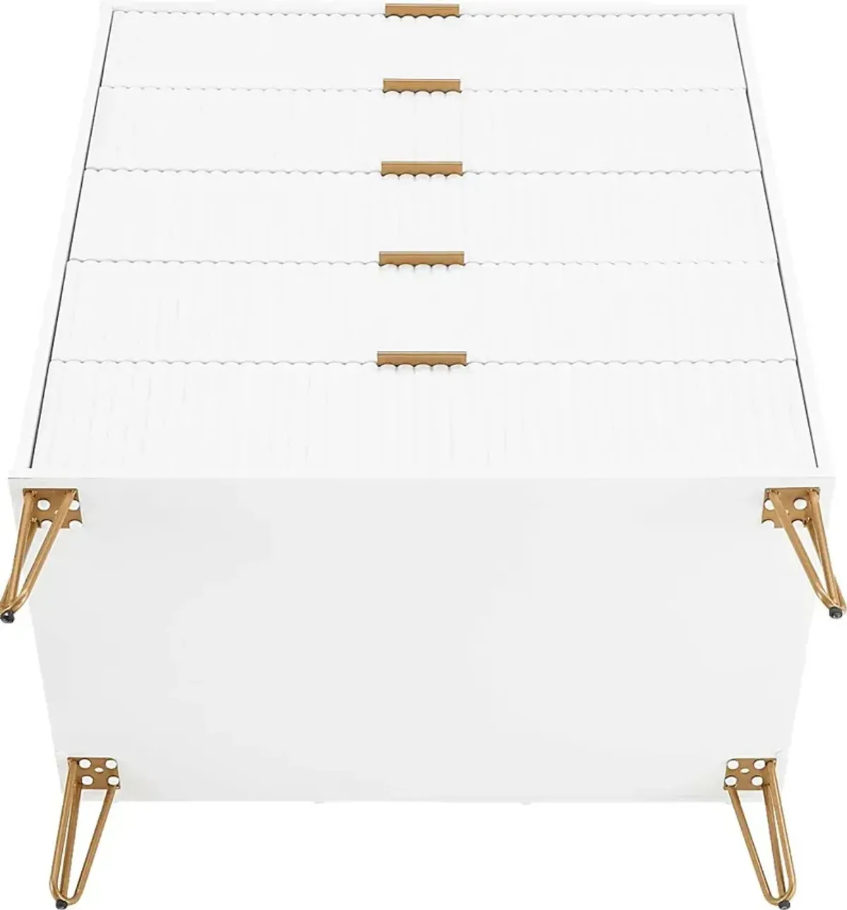 Kroc VII White Dresser