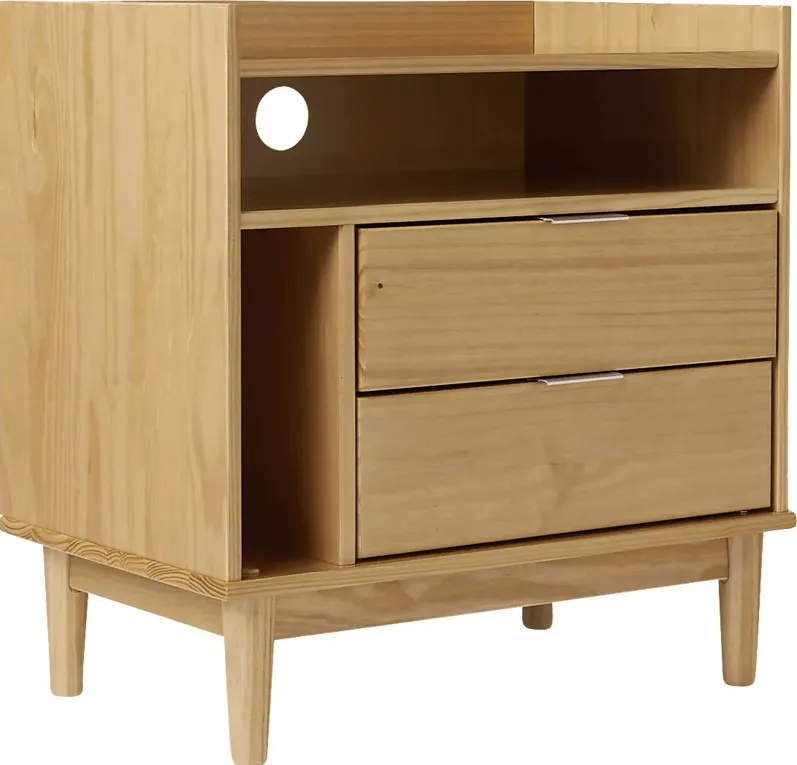 Clendenny Pine Nightstand