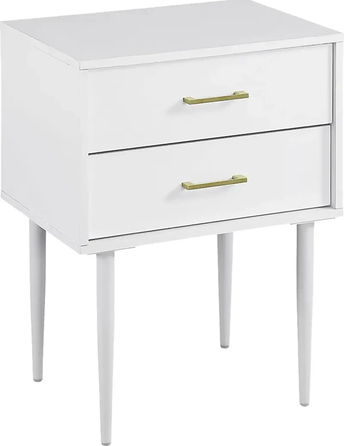 Shealy White Nightstand