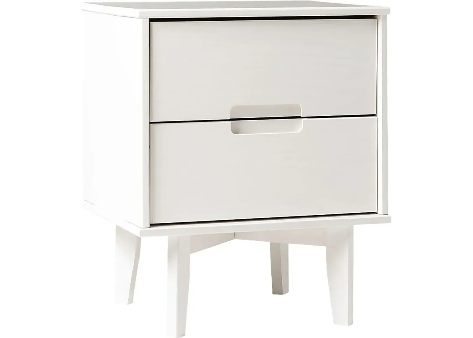 Elberton White Nightstand