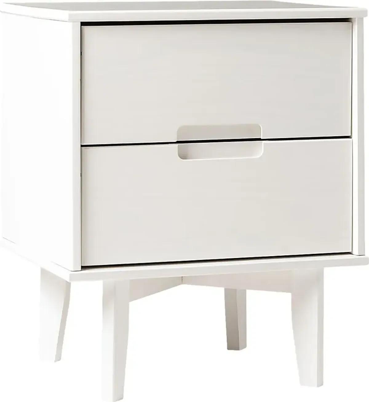 Elberton White Nightstand