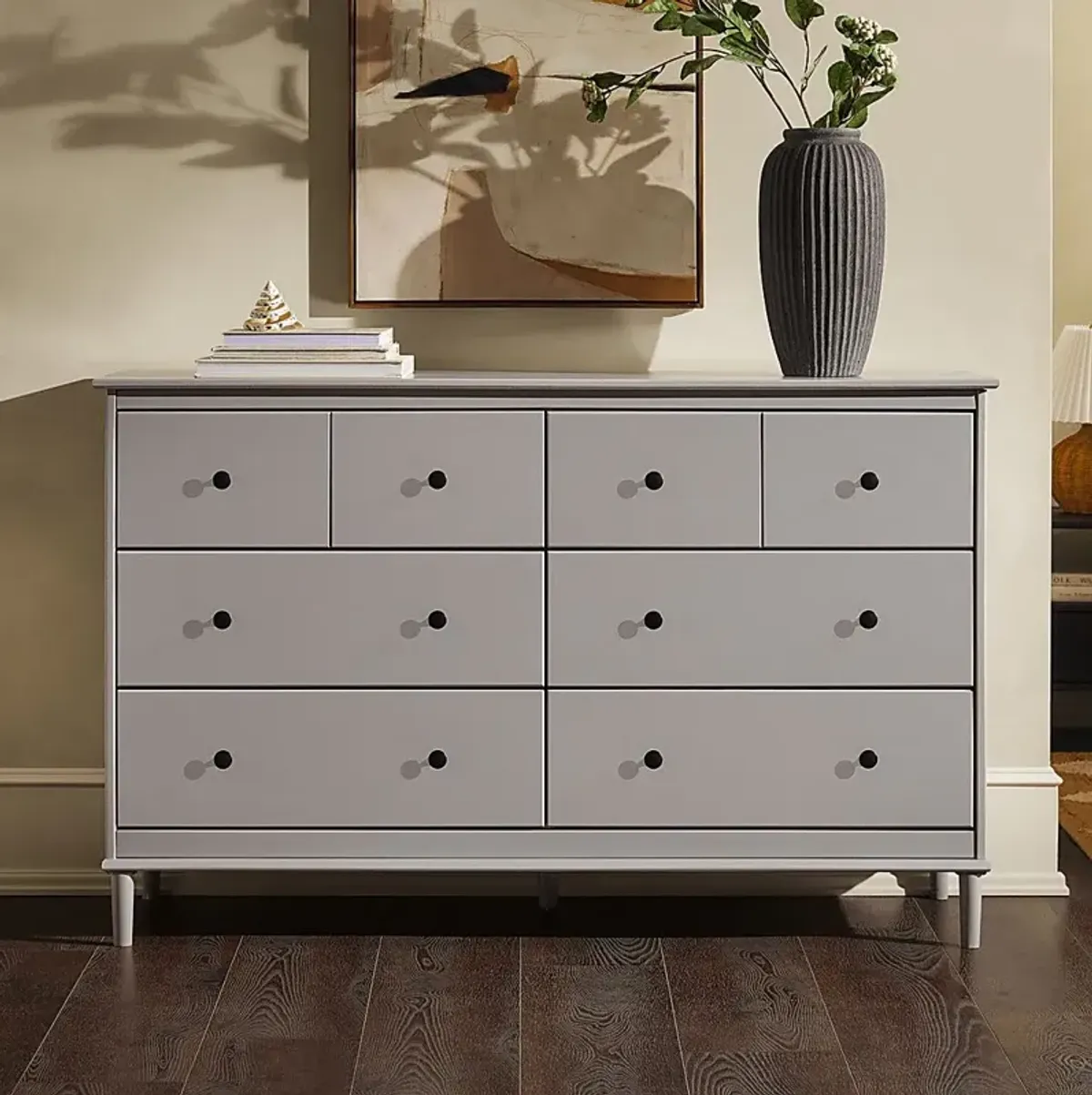 Murrell Gray 6 Drawer Dresser