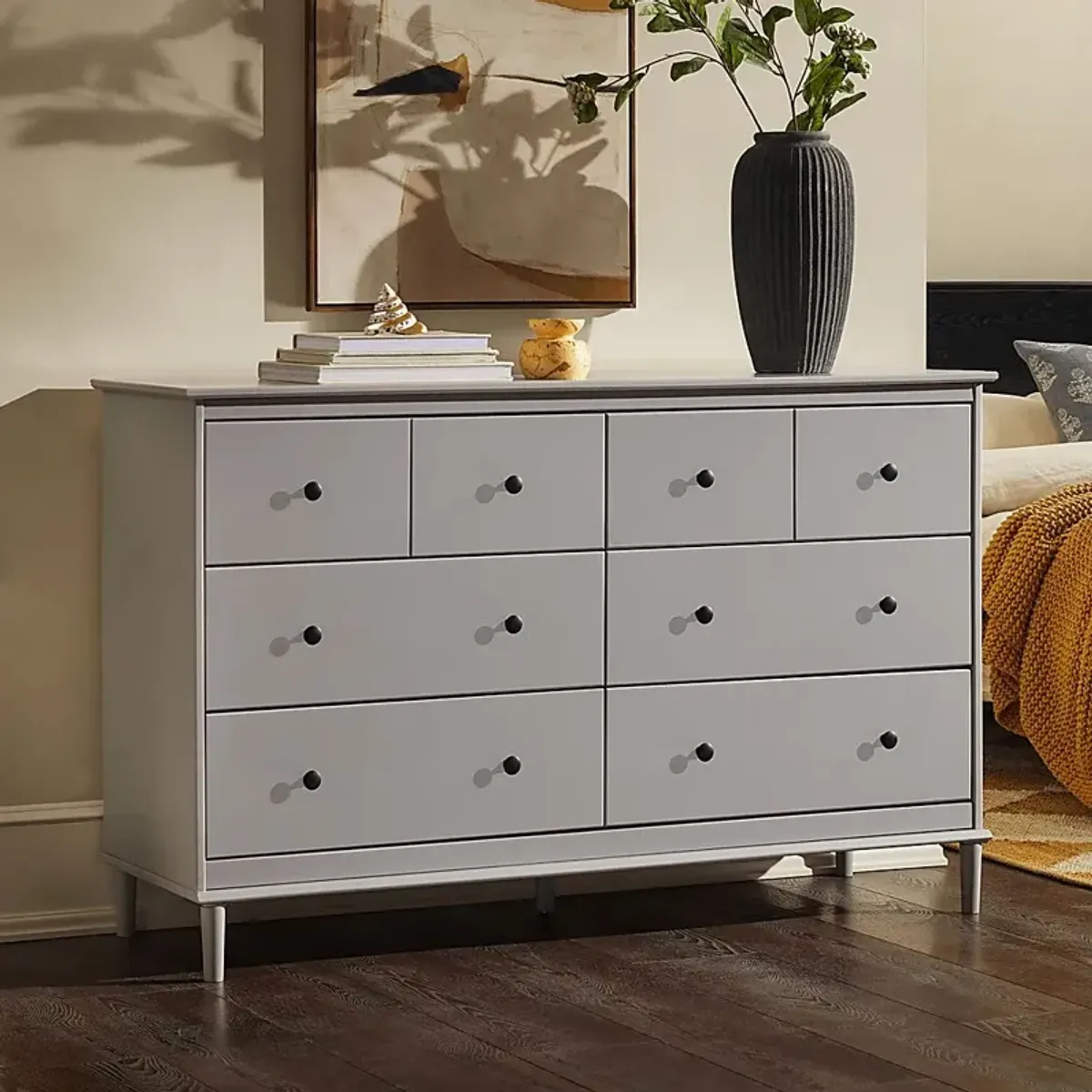 Murrell Gray 6 Drawer Dresser