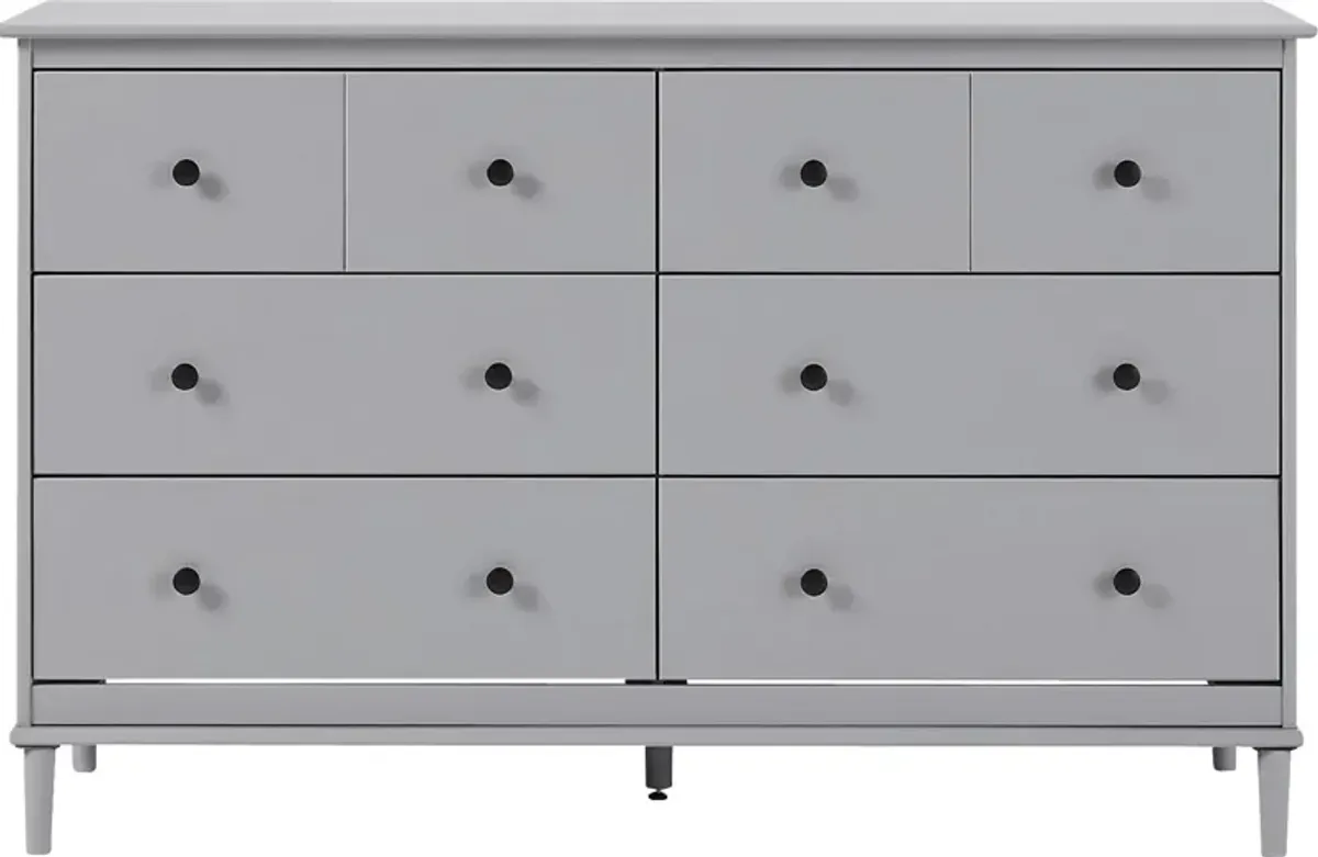 Murrell Gray 6 Drawer Dresser