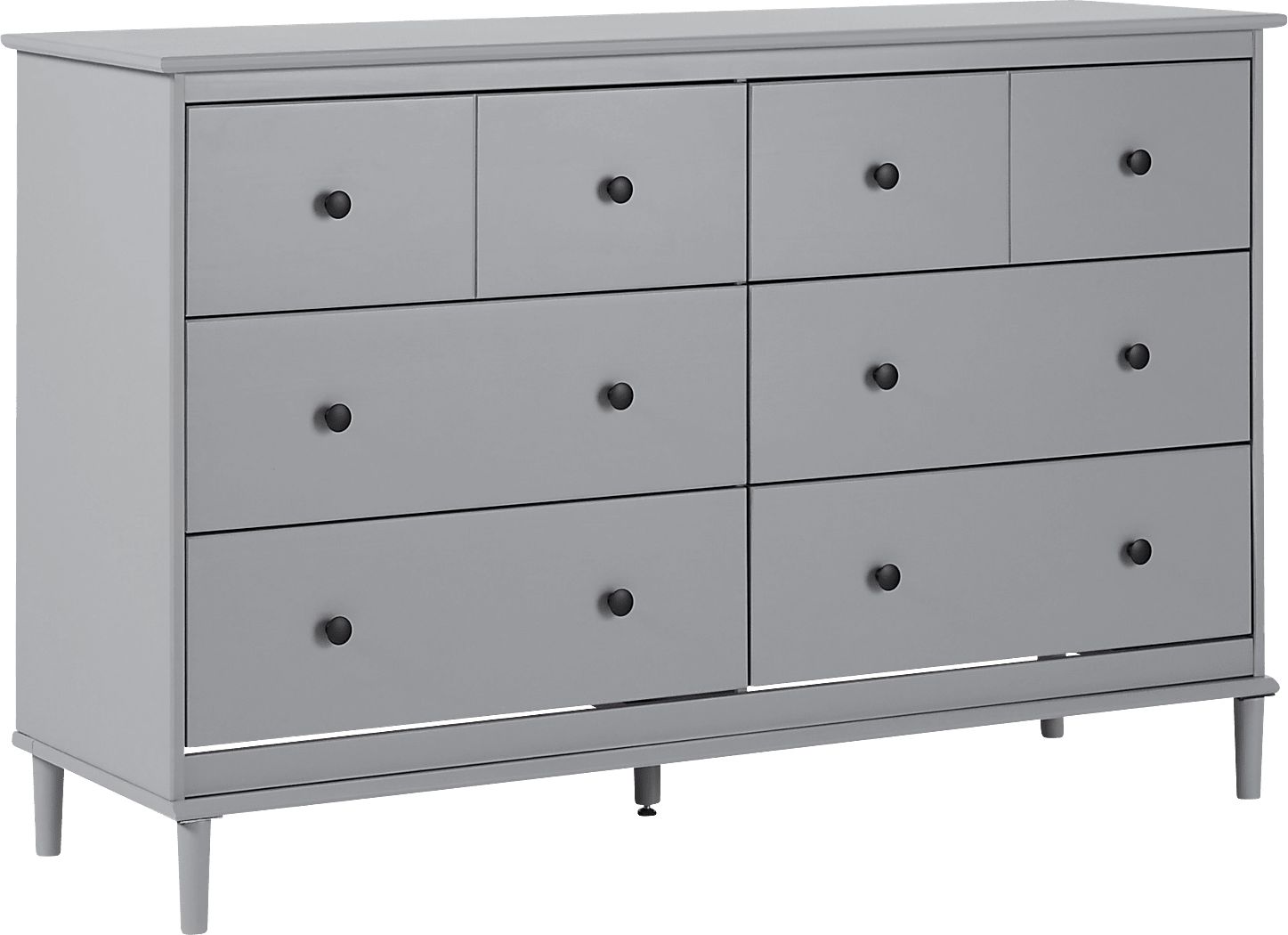 Murrell Gray 6 Drawer Dresser