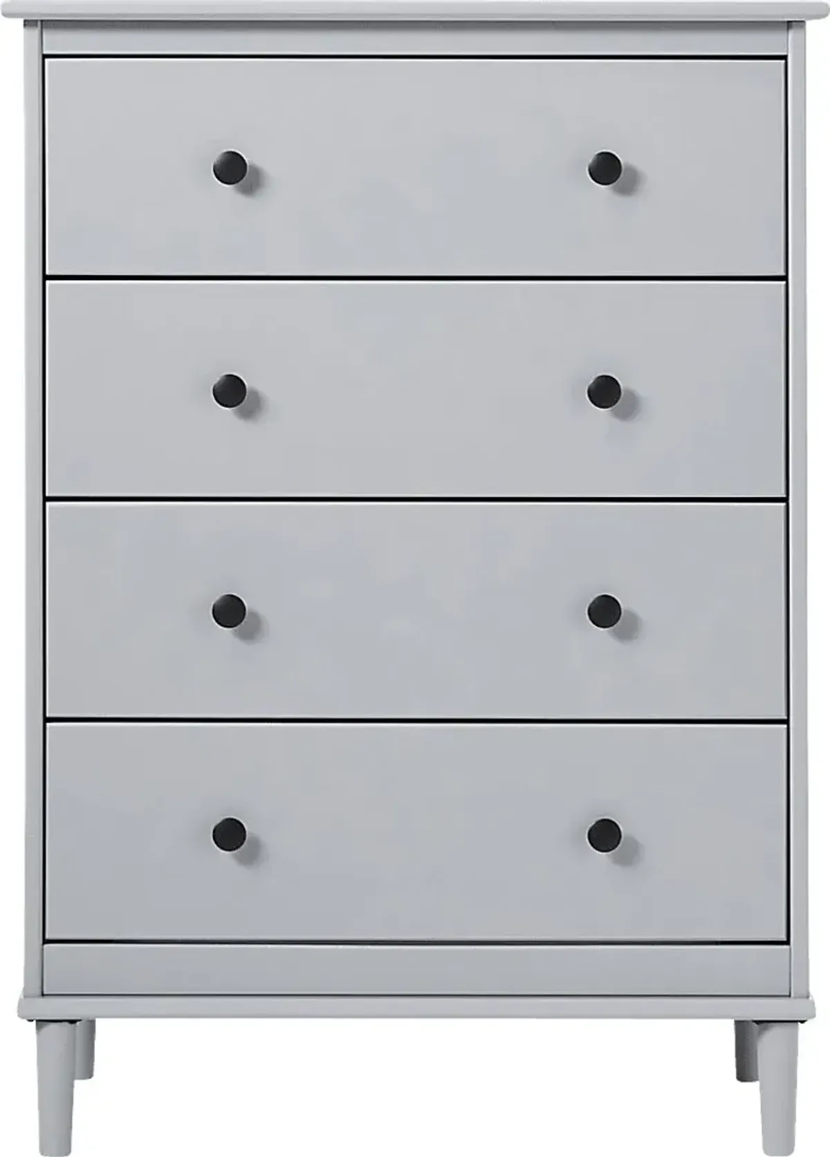 Murrell Gray 4 Drawer Dresser