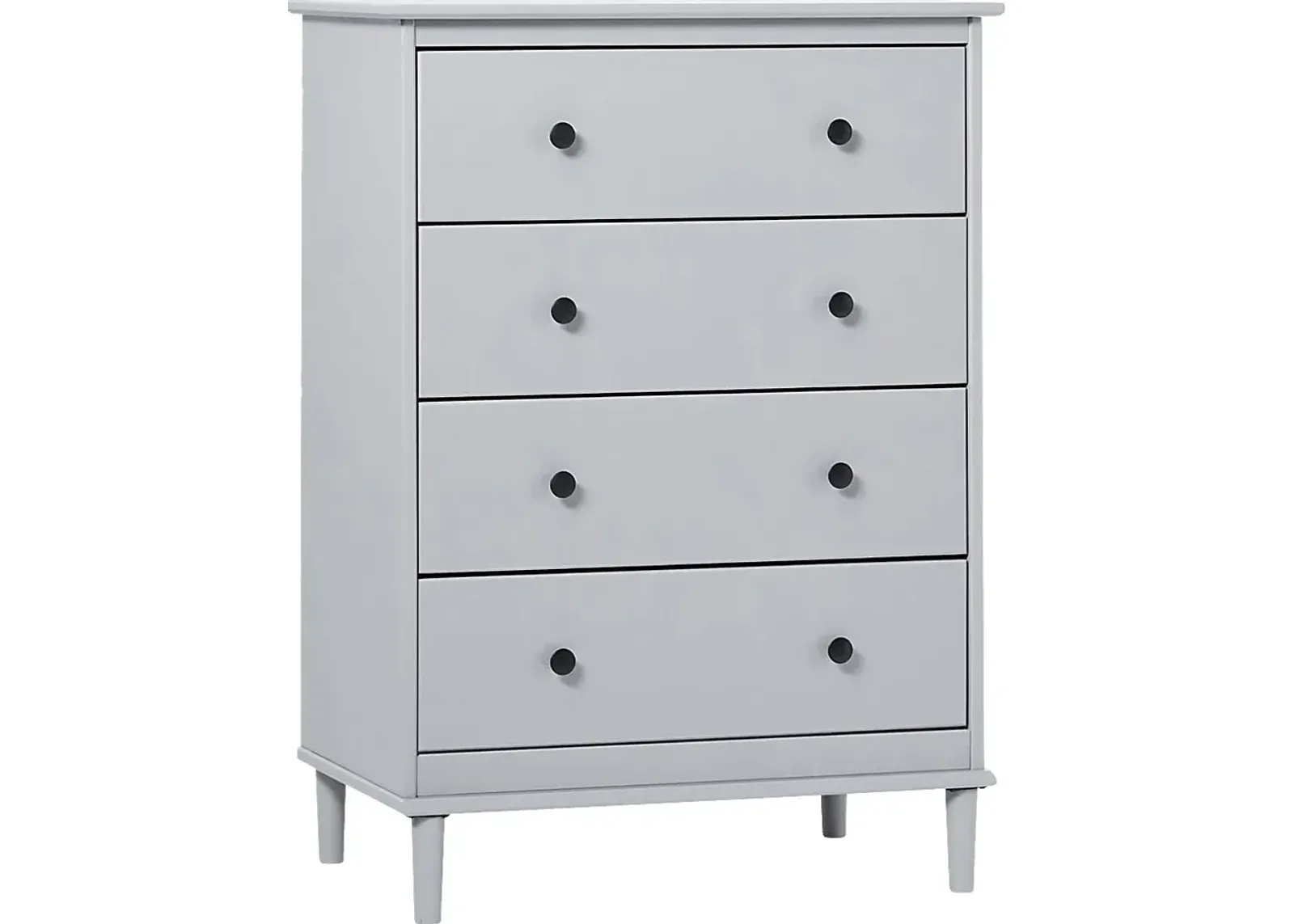 Murrell Gray 4 Drawer Dresser