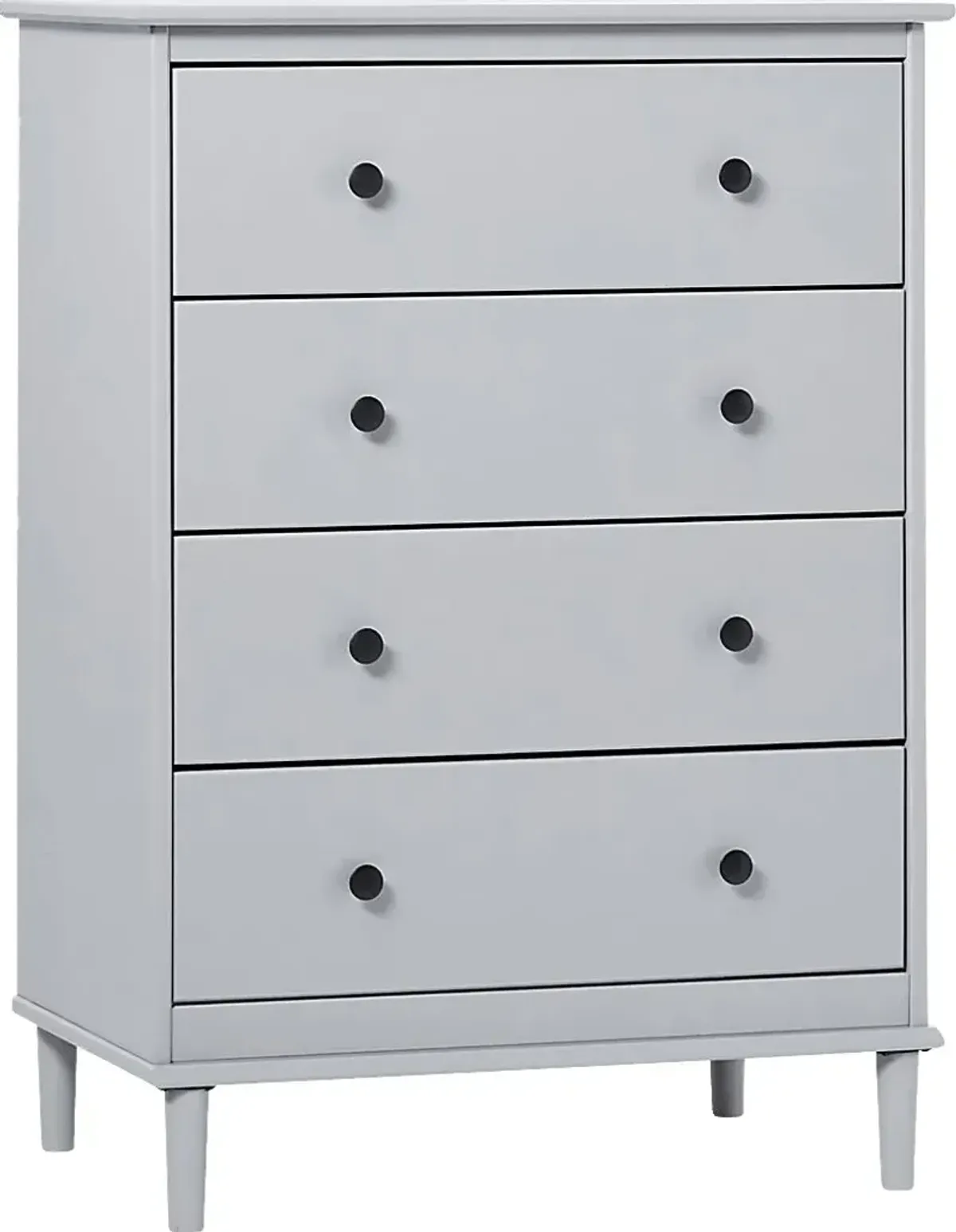 Murrell Gray 4 Drawer Dresser