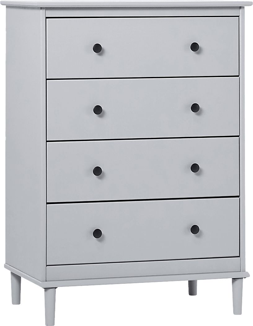 Murrell Gray 4 Drawer Dresser