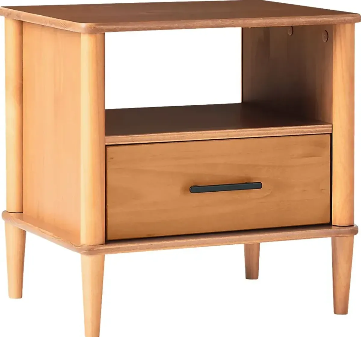 Manorhaven Caramel Nightstand