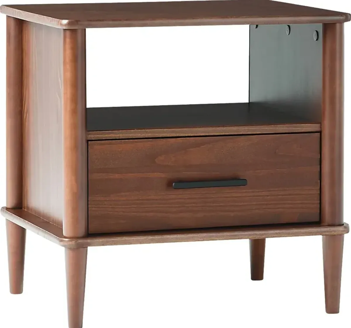 Manorhaven Walnut Nightstand