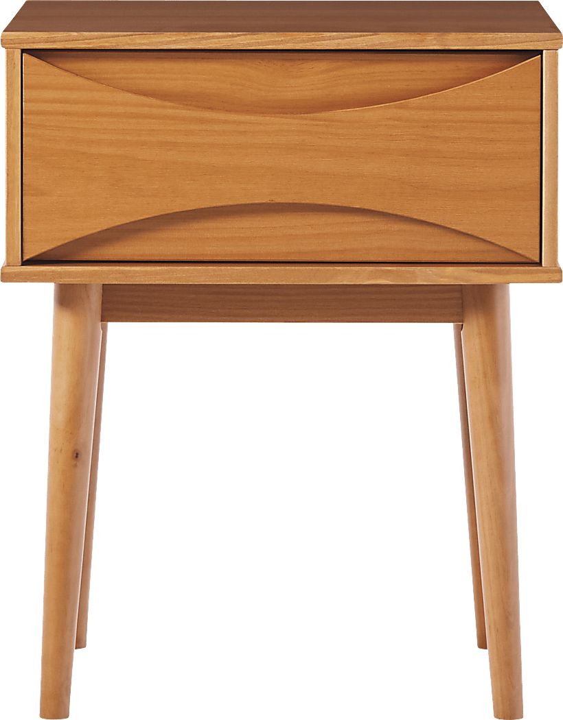 Vidaulan Caramel Nightstand