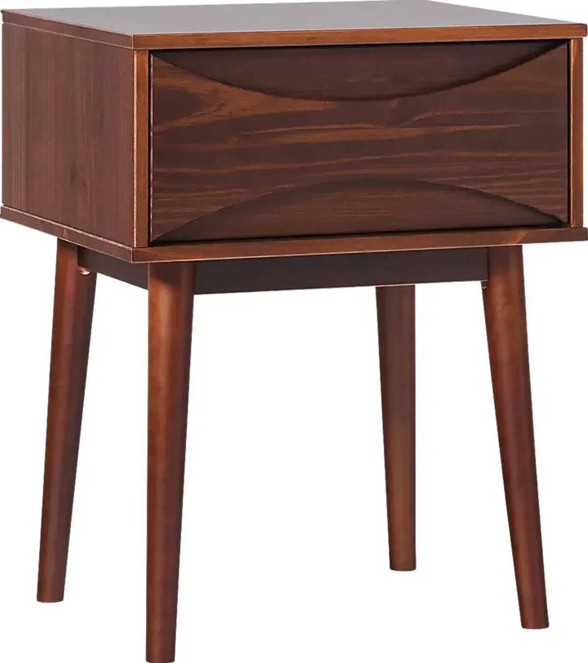 Vidaulan Walnut Nightstand