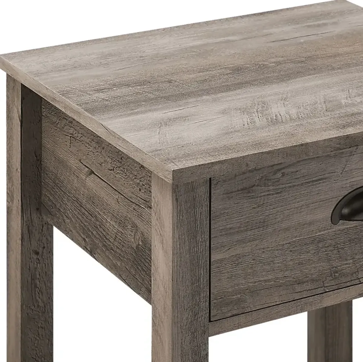 Tabbystone Gray Nightstand