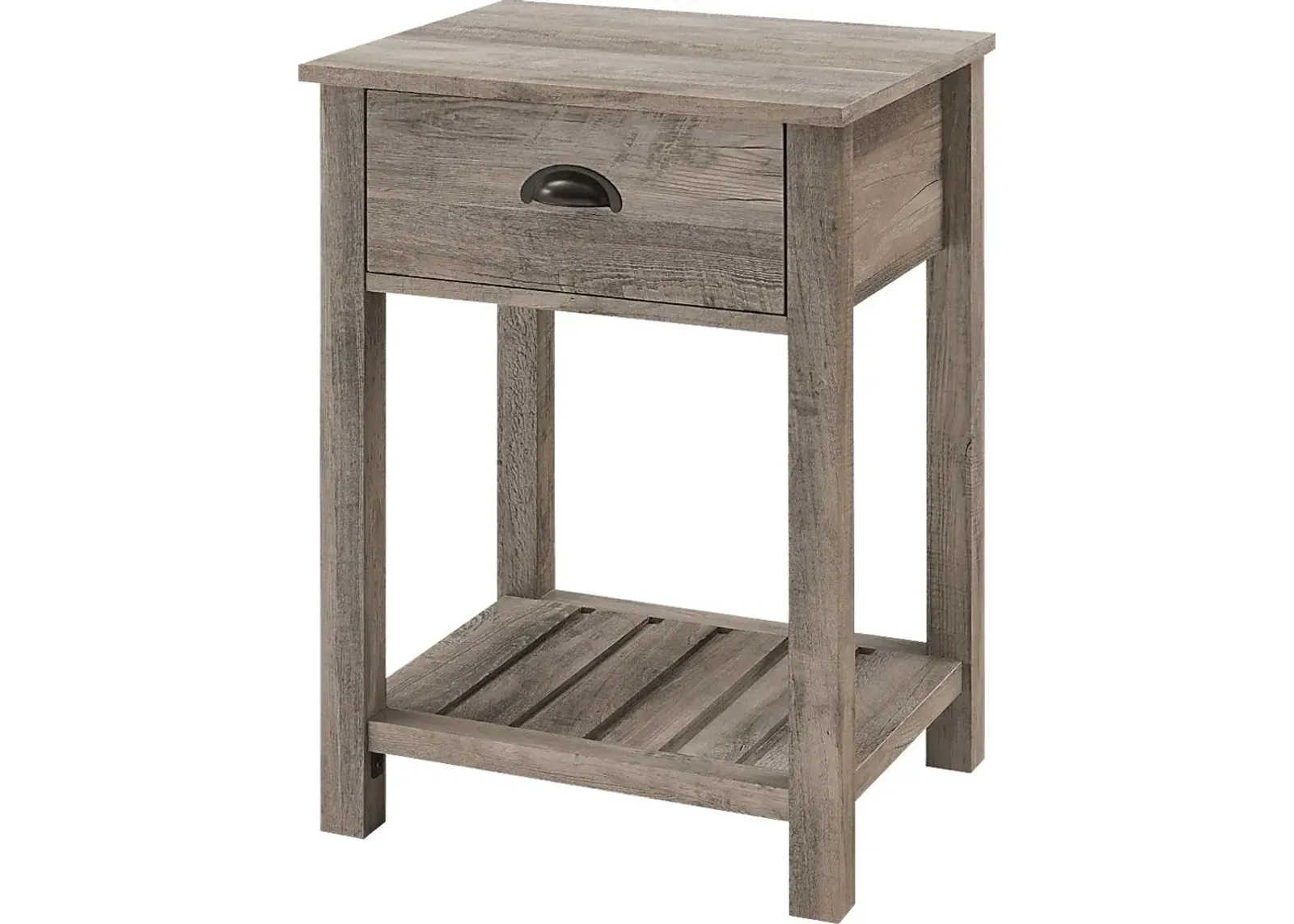 Tabbystone Gray Nightstand