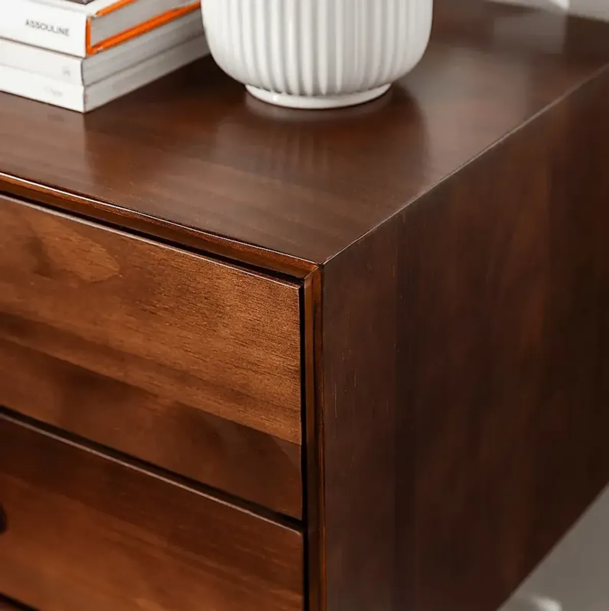 Niblic Walnut Nightstand