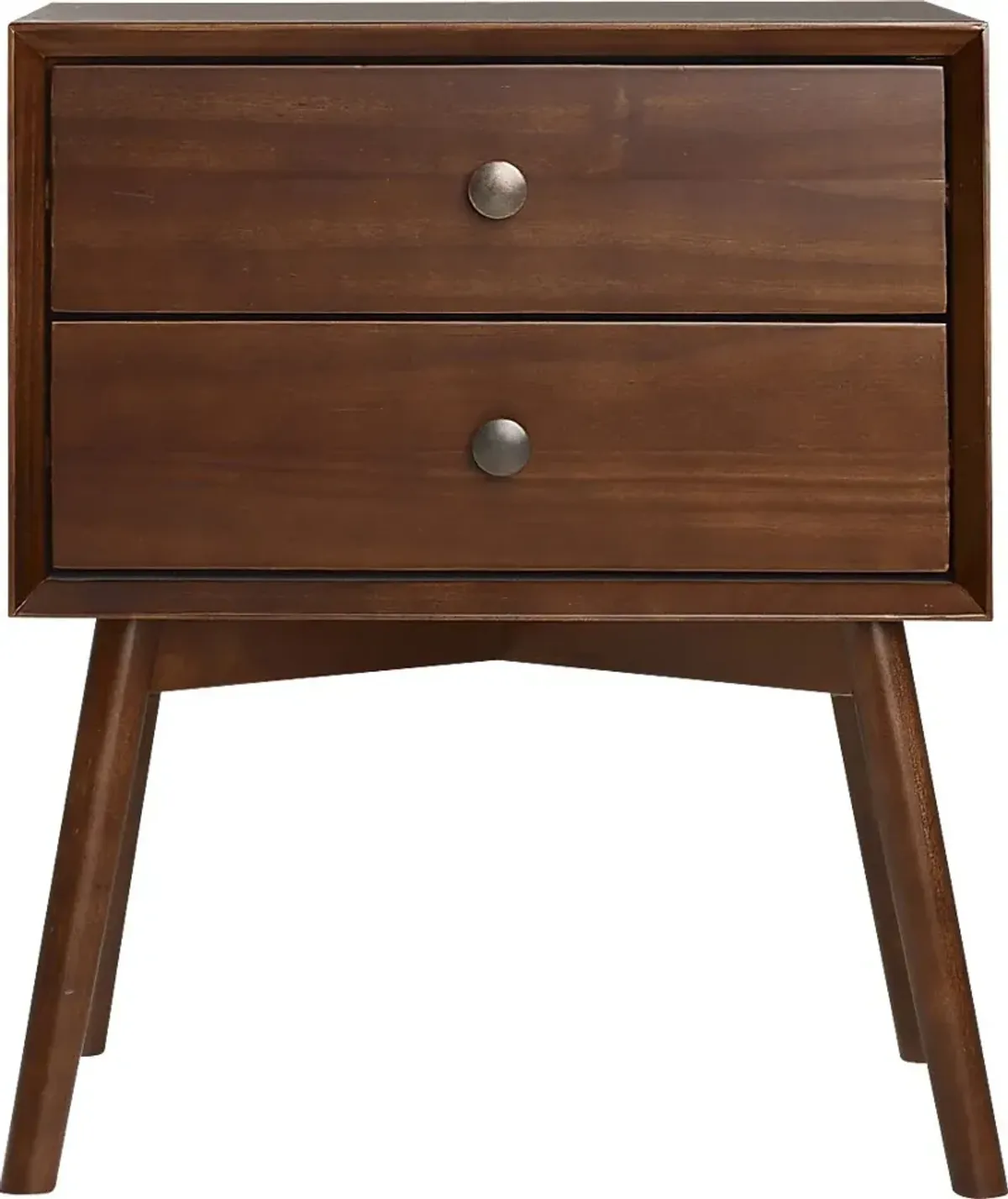 Niblic Walnut Nightstand