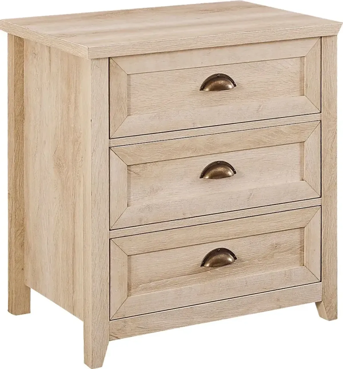 Milesford White Nightstand