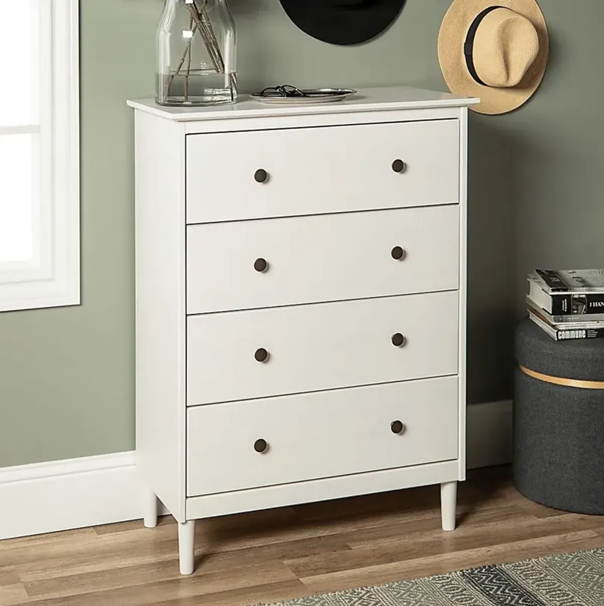 Kingshall White Dresser