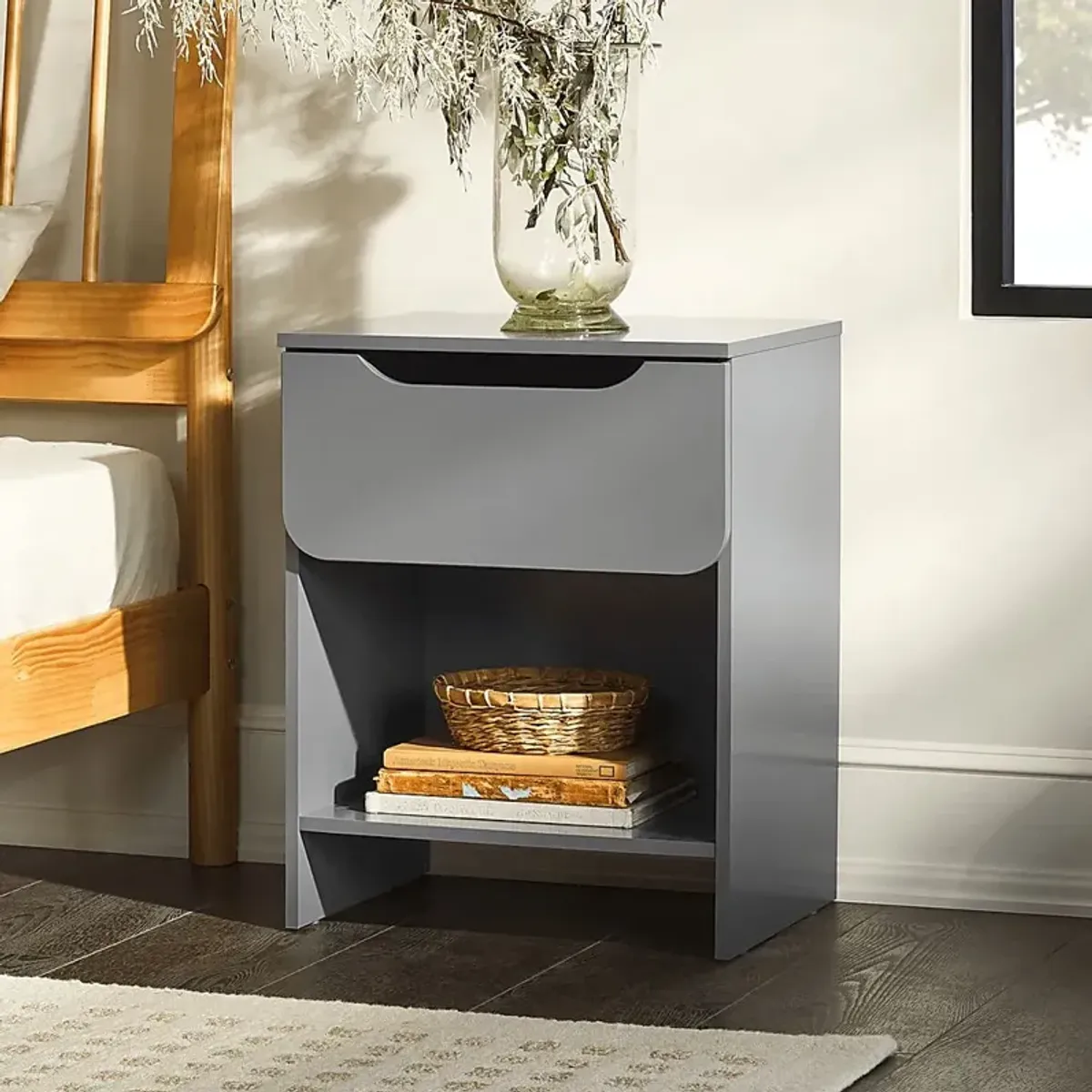 Arundel Gray Nightstand