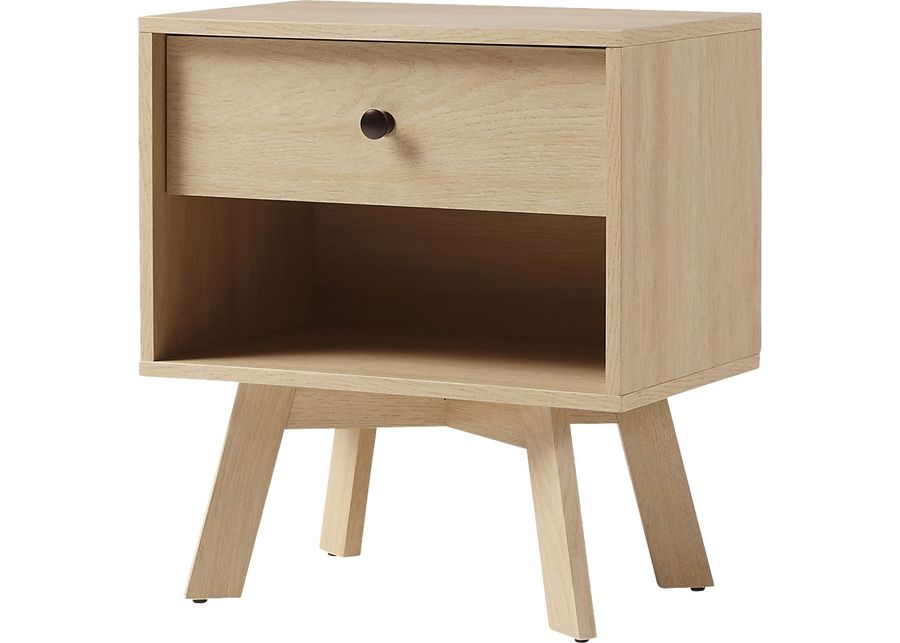 Baleville Oak Nightstand