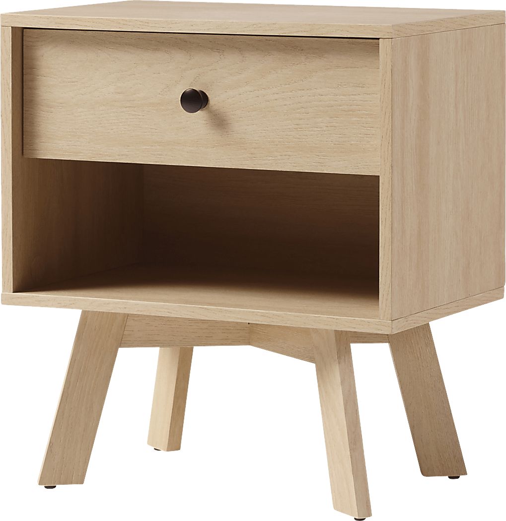 Baleville Oak Nightstand