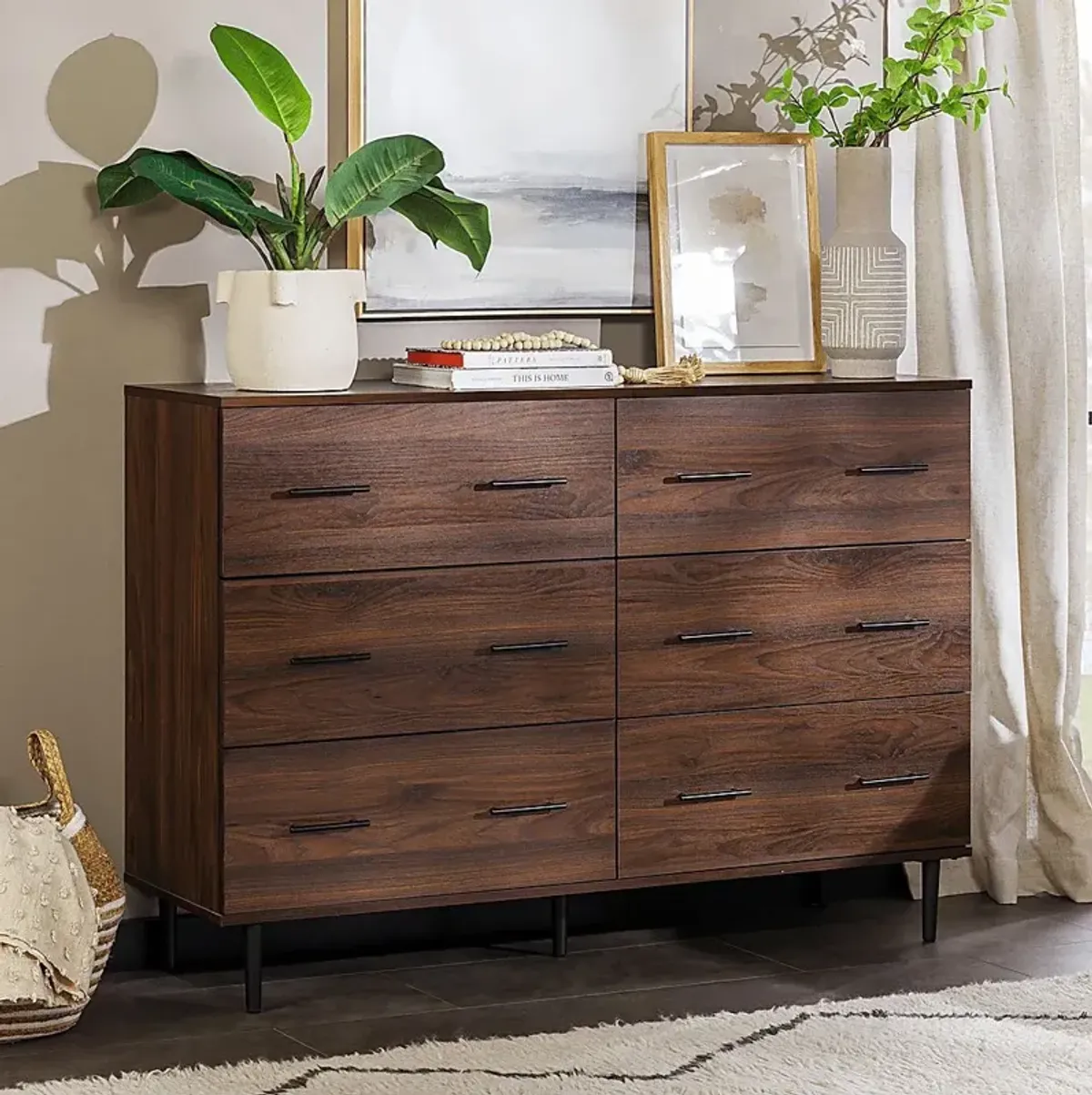 Cabarrus Walnut Dresser