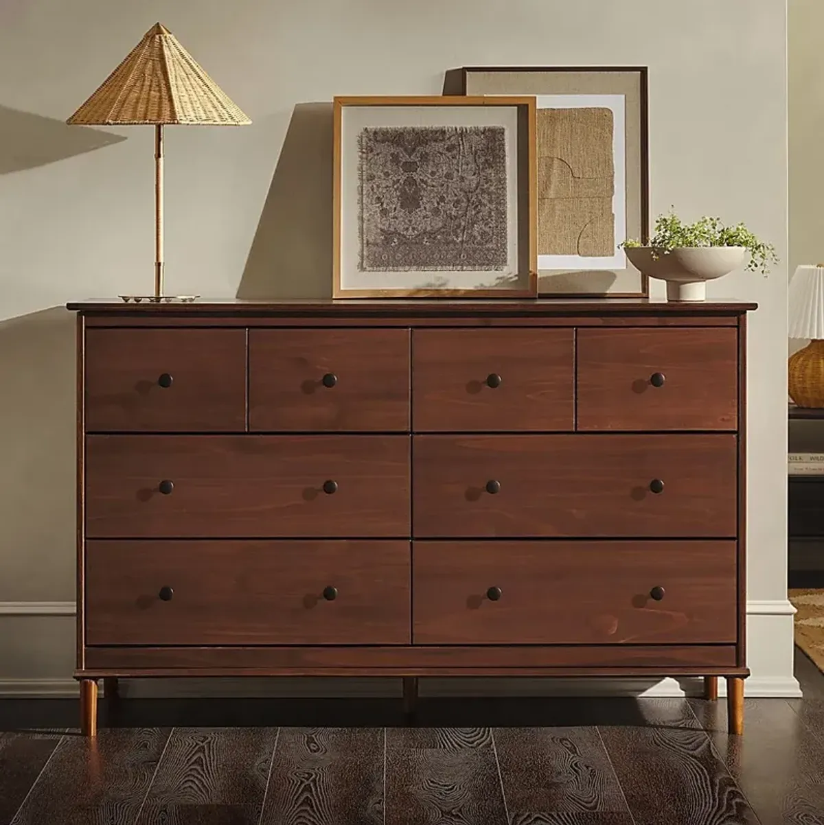 Cadmium Walnut Dresser