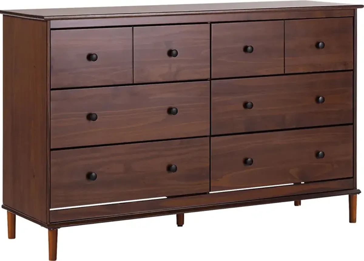 Cadmium Walnut Dresser