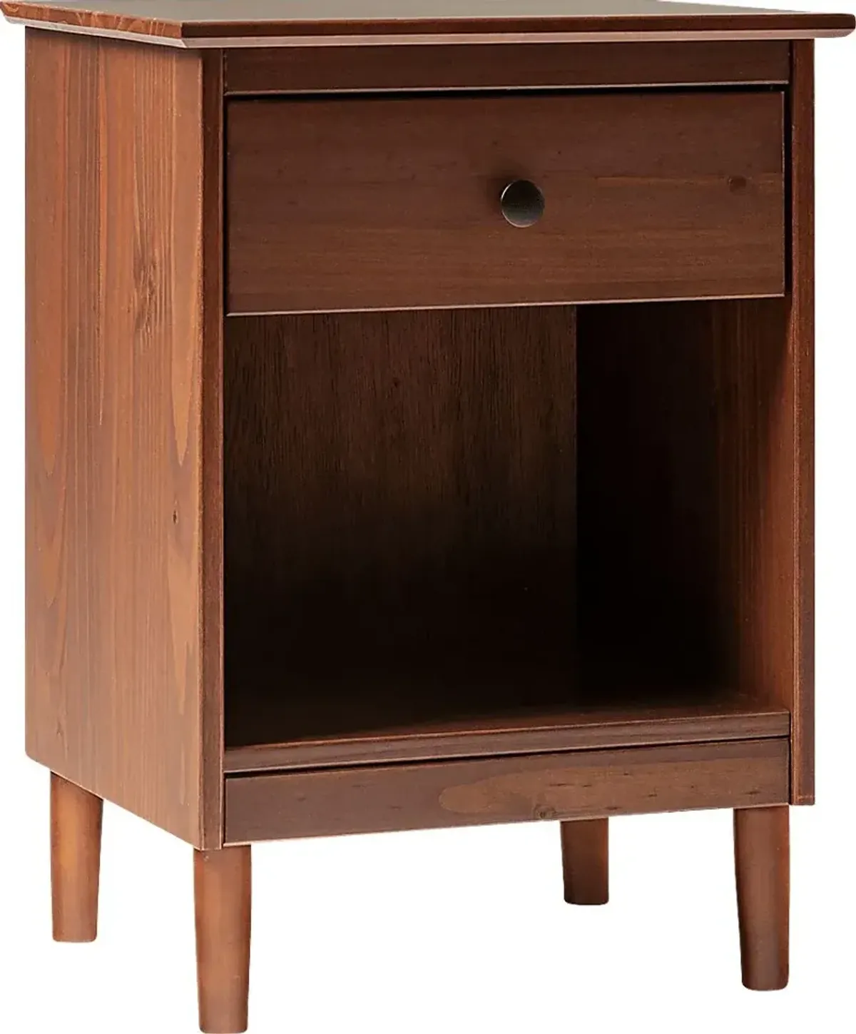 Cadmium Walnut Nightstand